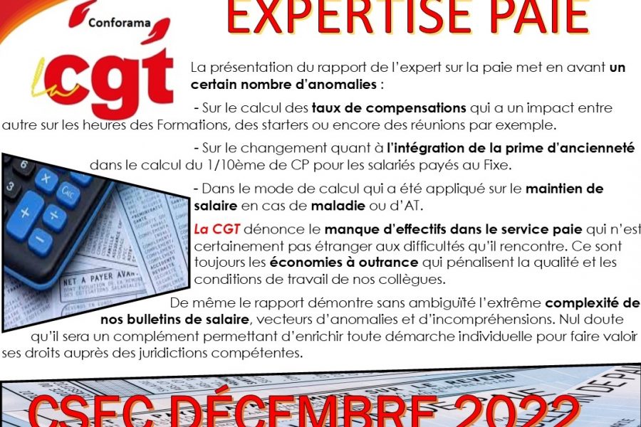 Tract expertise paie