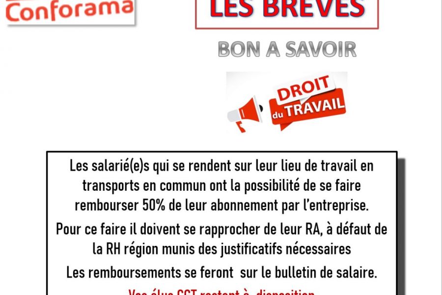 Aide Transport en commun